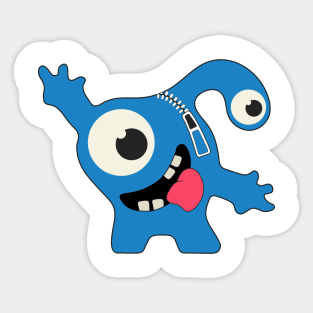 Cartoon monster Sticker